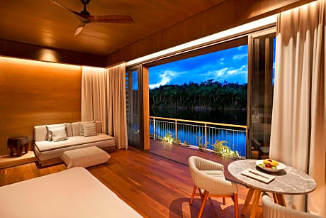 LAGOON, SUNSET, POOL, VILLA
