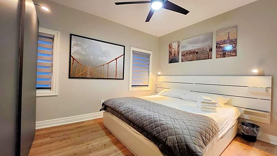 The Cozy Cove Modern King-Bedroom Full Apartment