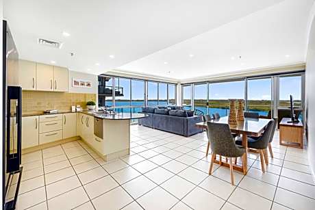 Two-Bedroom Premium Apartment with Water Views