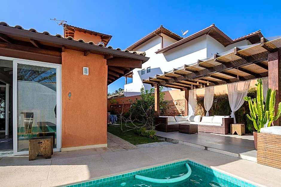 Búzios praia de Geribá, piscina e churrasqueira