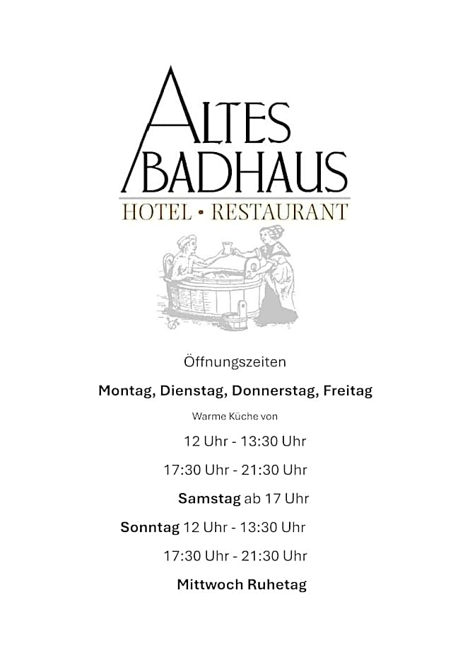 Hotel Restaurant Altes Badhaus