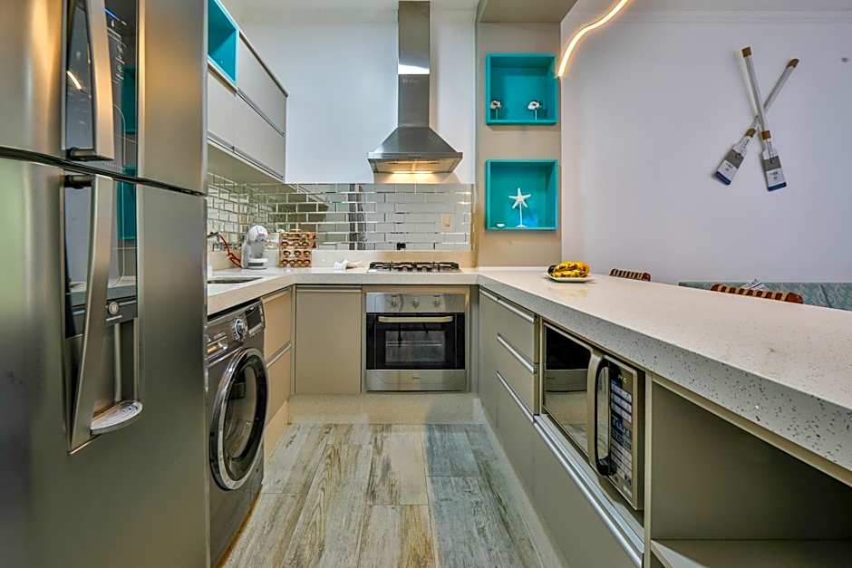 Fabuloso flat 243 Amarílis 2 piscinas climatizadas, carregador veiculo elétrico Riviera de São Lourenço, Bertioga Apartamento Duplex inteiro, cozinha equipada completa, serviço de praia, limpeza e trocas diária de toalhas, wi-fi 500mb