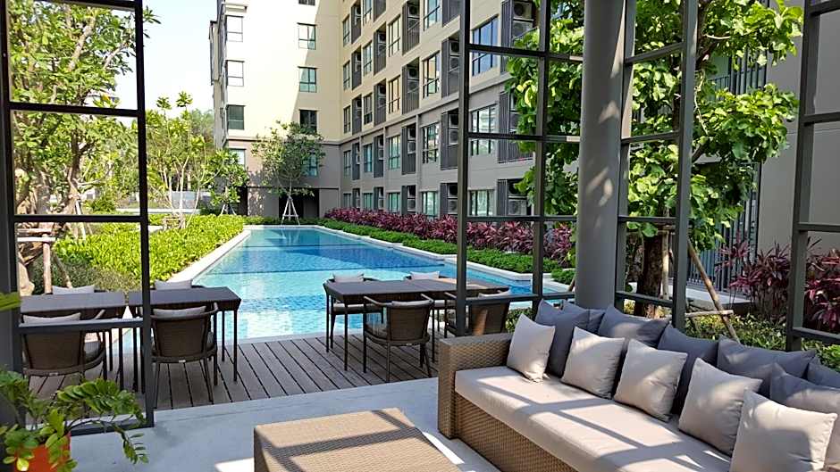 The Relaxing Room Pool Access at Rain Resort Condominium Cha Am- Hua Hin