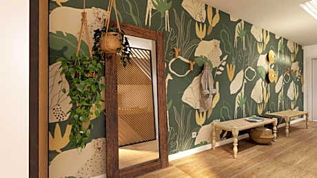 Bed in 6-Bed Female Dormitory Room