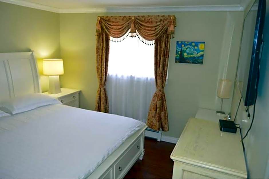 Jane's private rooms with shared washroom
