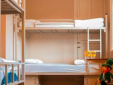 Bed in 4-Bed Mixed Dormitory Room with Shared Bathroom