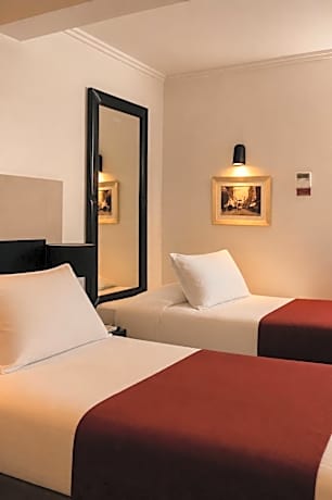 Double two beds