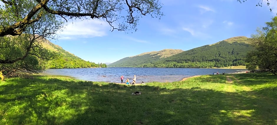 Hillside Log cabin, Ardoch Lodge, Strathyre