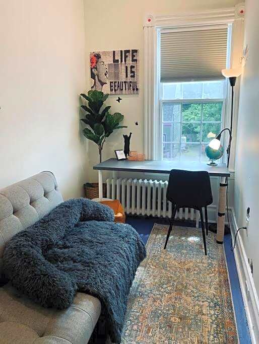 Pet-Friendly Space #3 at Doggy Digs, King Bed and Office