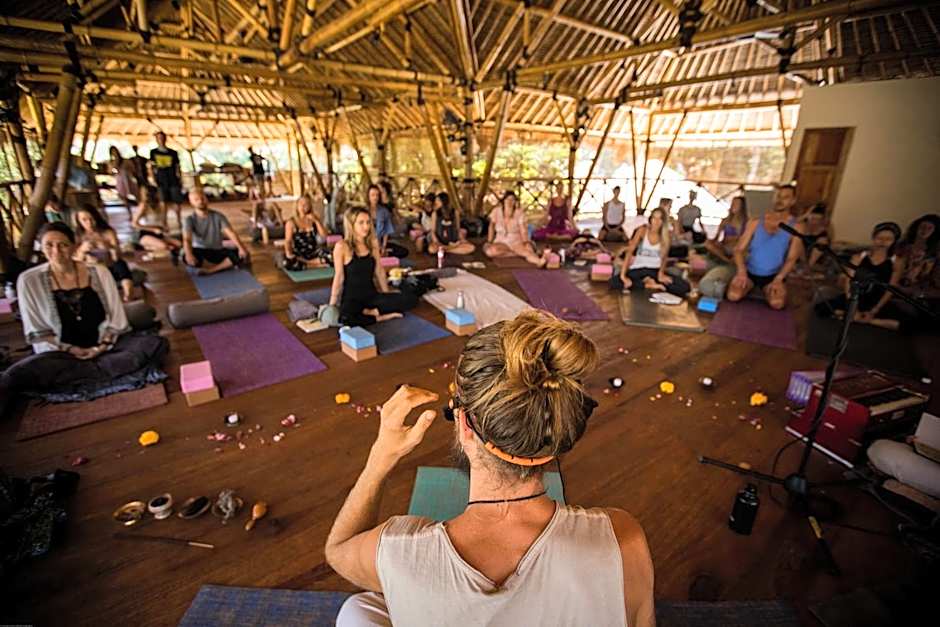 Flowers & Fire Yoga Garden