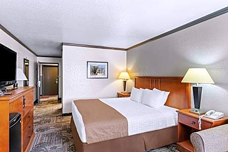Accessible - 1 King, Mobility Accessible, Communication Assistance, Walk In Shower, Non-Smoking, Ful