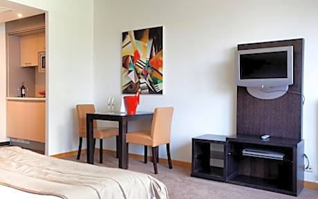 Studio with kitchenette