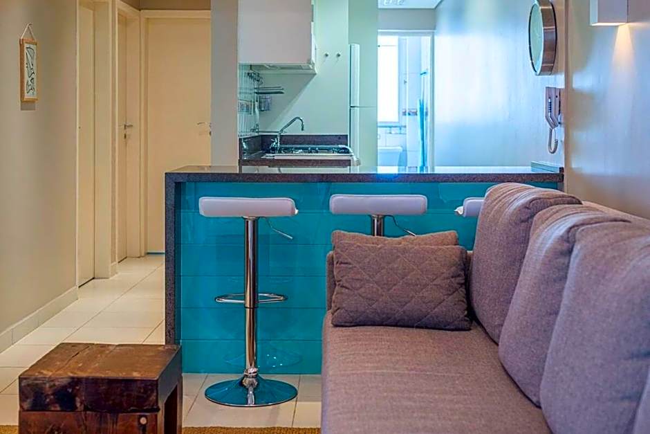 BRLC043- Apê aconchegante com 3Q ao lado da praia