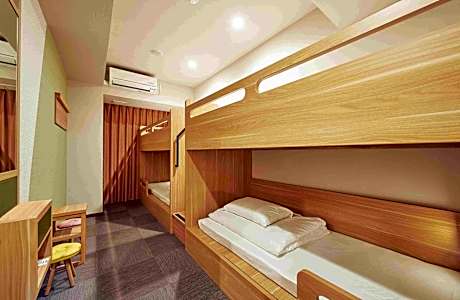 Quadruple Room with Shared Bathroom A - Non-Smoking