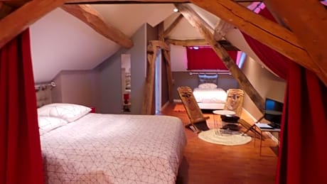 chambre d'hôtes mansardée