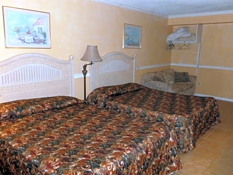 Queen Room with Two Queen Beds with Sofa Bed