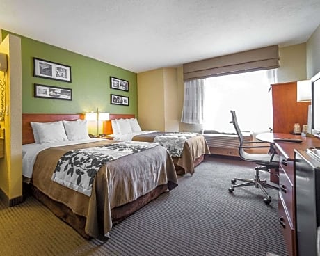 Double Room with Two Double Beds - Non-Smoking