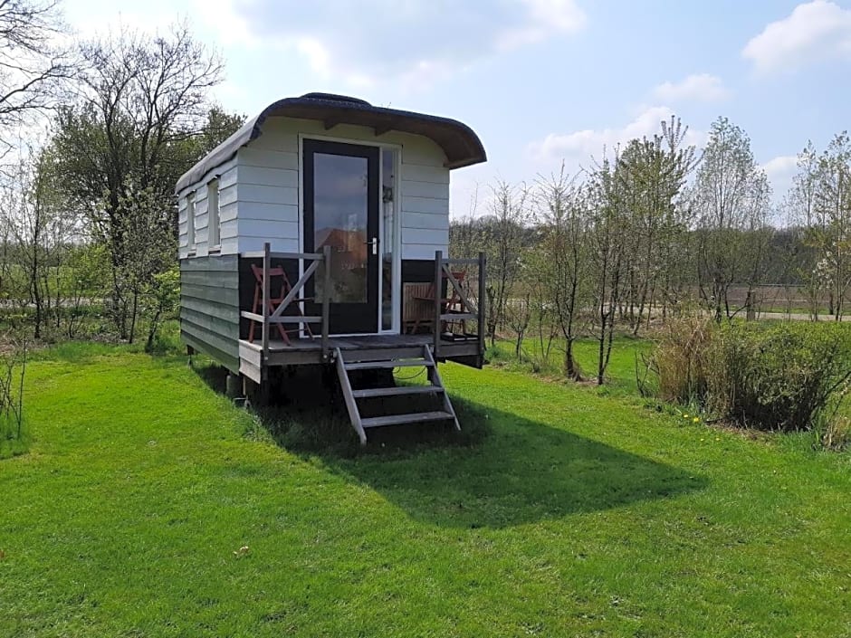 B&B Pipowagen "het Wellnestt" op Wellness Camping en B&B Stoltenborg