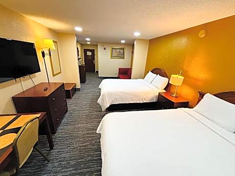 Double Room with Two Double Beds and Sofa Bed