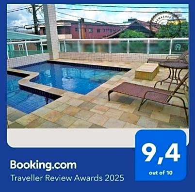 Apartamento Com Piscina e Sacada Gourmet- Aviação#