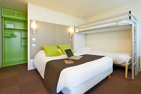 Superior Quadruple Room - 1 Double Bed & Bunk Beds