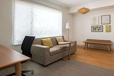 King Studio with Sofa Bed and Roll-in Shower - Mobility Accessible