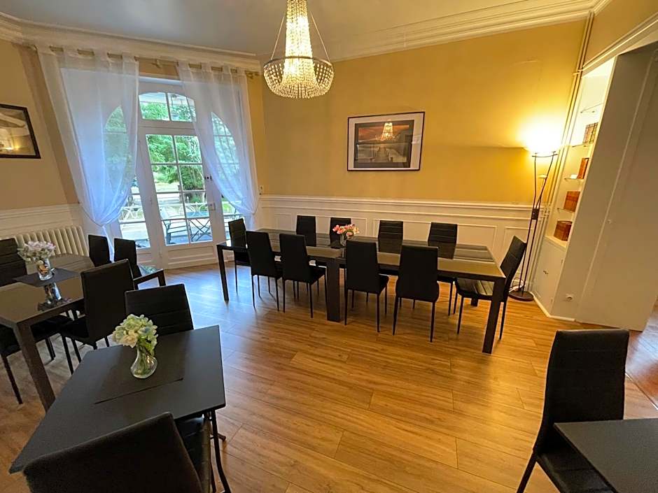 Vue du Château chambres en toute autonomie