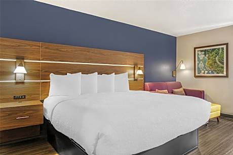 1 King Bed  Non-Smoking Sofabed Microwave And Refrigerator High Speed Internet Access Shower Only Fu