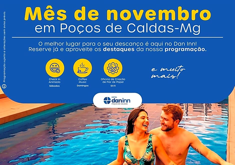 Hotel Dan Inn Pocos de Caldas - A melhor localizacao do Centro by Nacional Inn