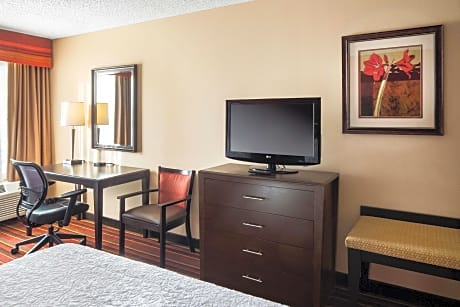 King Accessible Room W/ Roll-In Shower Ns