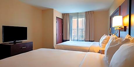 Queen Suite with Two Queen Beds and Sofa Bed