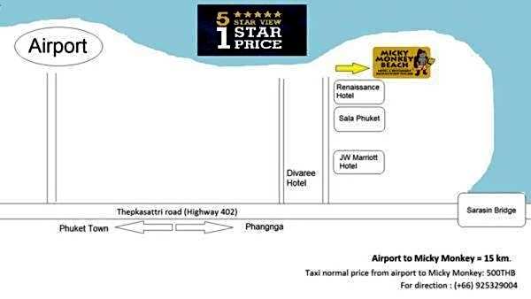 Micky Monkey Beach Hotel Phuket Mai Khao Thailand