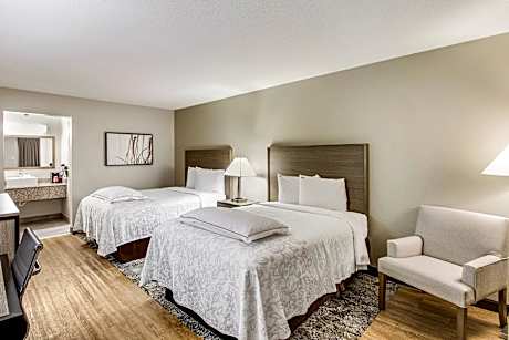 Premium Room with Two Double Beds Smoke Free (Upgraded Bedding and Snack Box)