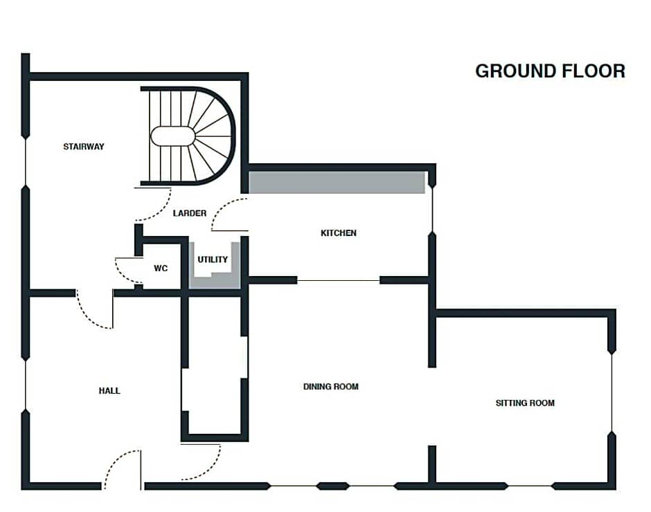 The North Wing - Combermere Abbey