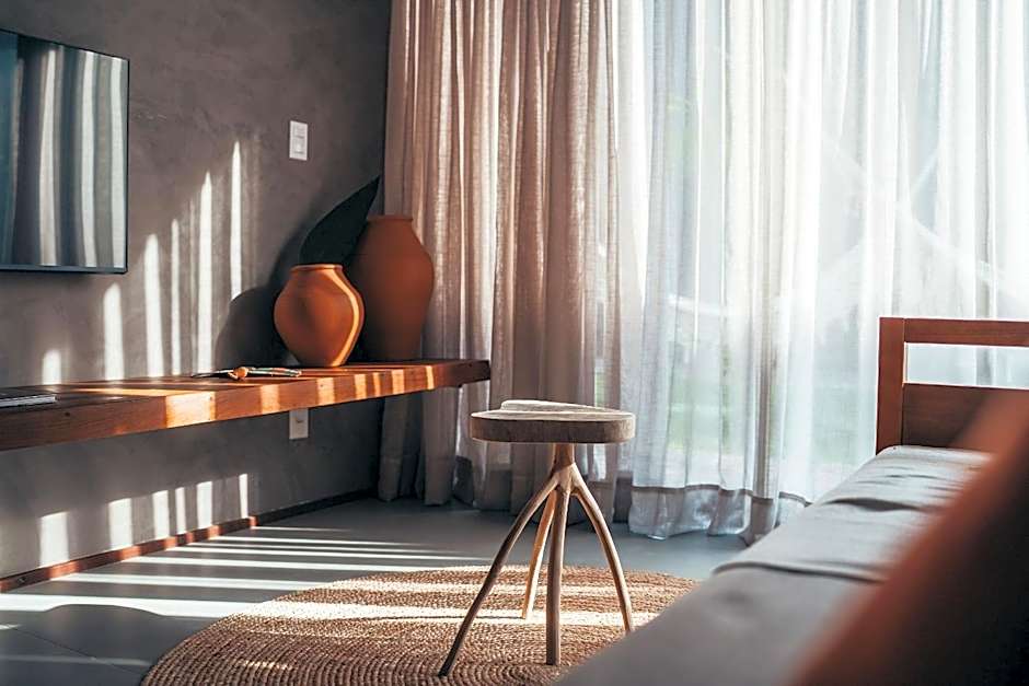 Villa Naluri Frente Mar em Japaratinga por Quarto à Vista