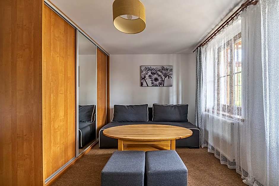 Nefryt - lodówka i czajnik w pokoju, dwa aneksy kuchenne ogólnodostępne, duży parking