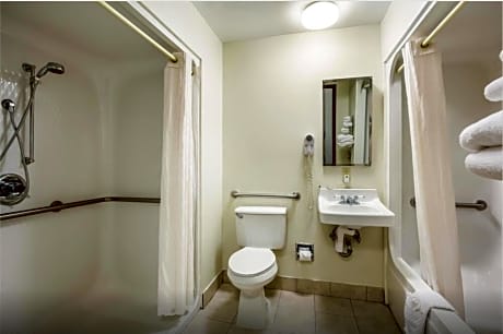 King Room with Roll-in-Shower - Accessible/Non-Smoking
