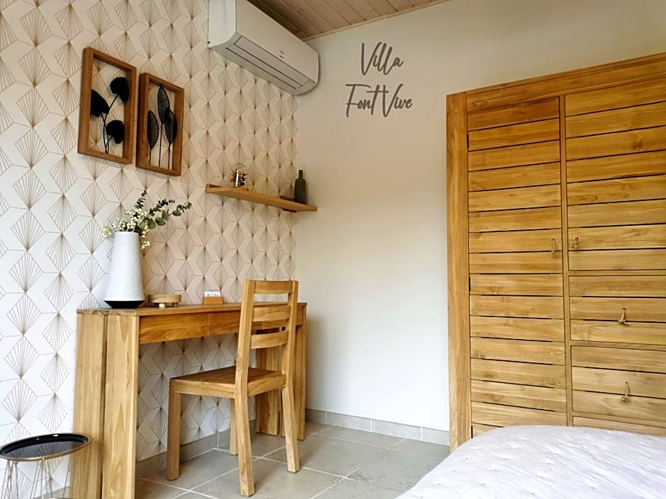 Villa Font Vive - Chambres d'hôtes éco-labellisées avec cuisine - Confort, calme et vue exceptionnels !