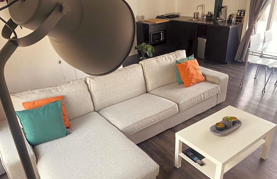 Boathouse Amsterdam with bikes