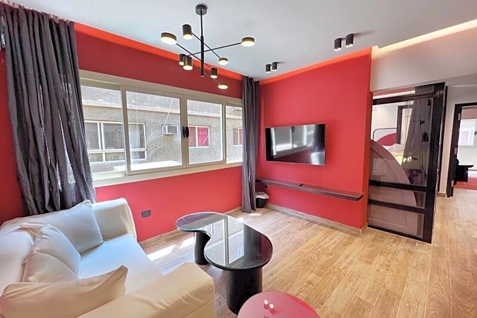 The 2 BDR Scarlet Condo 5 min to CAI Airport