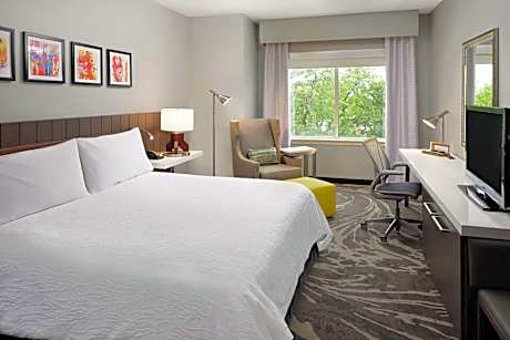 1 King Bed