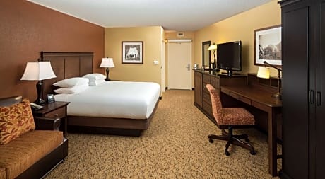 King Room with Roll-In Shower - Mobility and Hearing Access