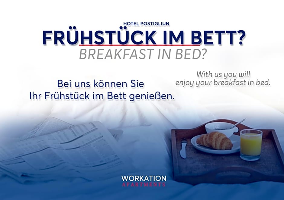 Workation Apartments - 24-7 Self-Checkin - Hotel Postigliun Sedrun