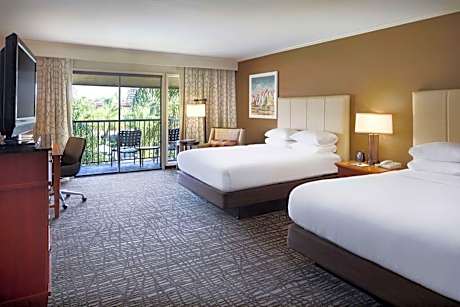 Deluxe Queen Room with Two Queen Beds and Balcony