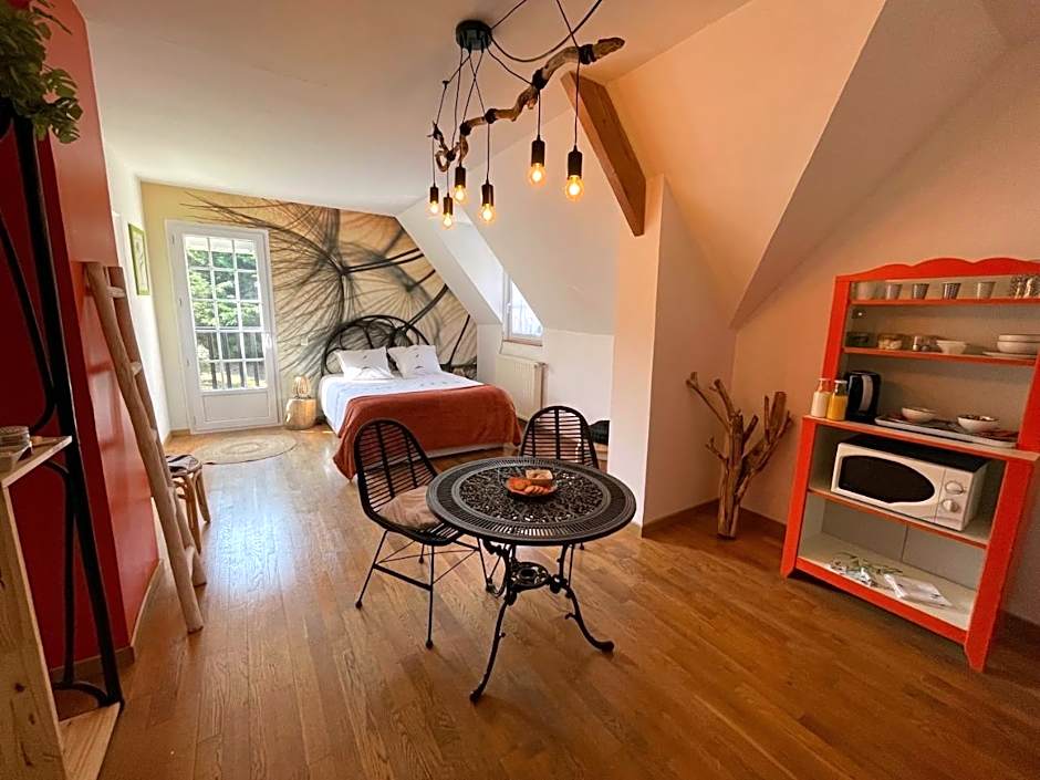 Belle Chambre Double ORANGE Tout Bonnement Bien
