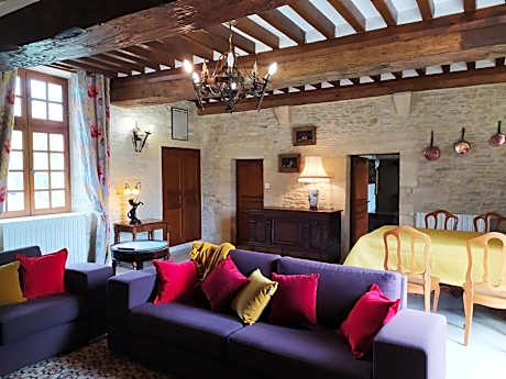 Appartement Prestige Résidentiel 3 chambres 3 salles de bain au Manoir de Mathan à Crépon 5 mn d'Arromanches et 10 mn de Bayeux