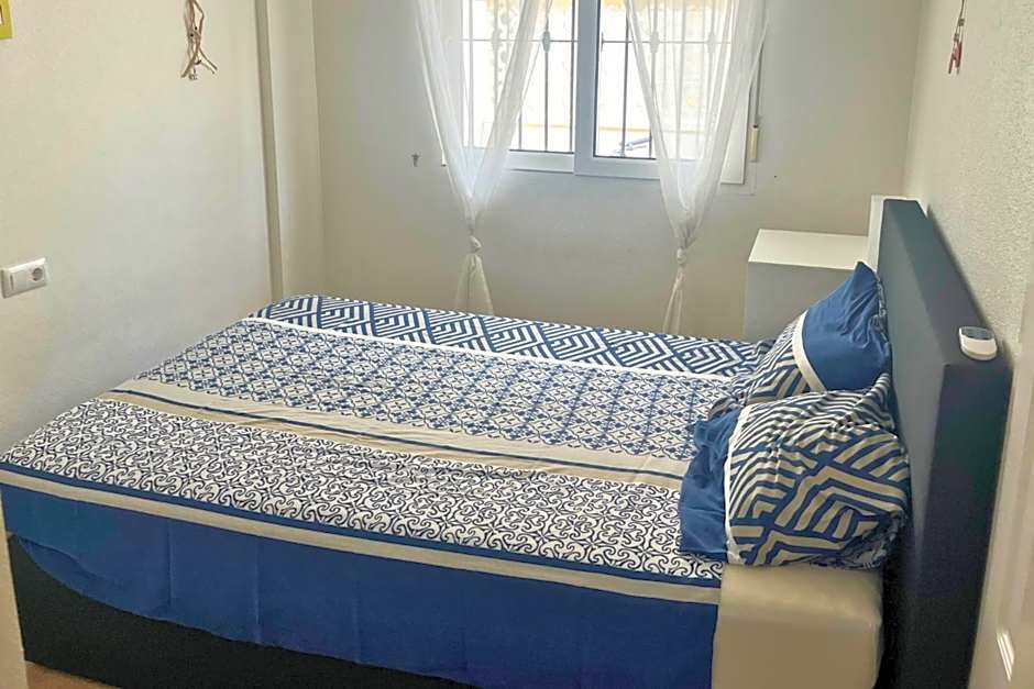 Semi-detached duplex house with swimming pool