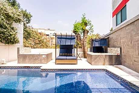 Loft Arte y Diseno Alberca Terraza Asador, CUERNAVACA SOMOS EL UNICO AIRBN QUE TE OFRECE 2 EXCLUSIVOS JACUZZIS PROFESIONALES CO