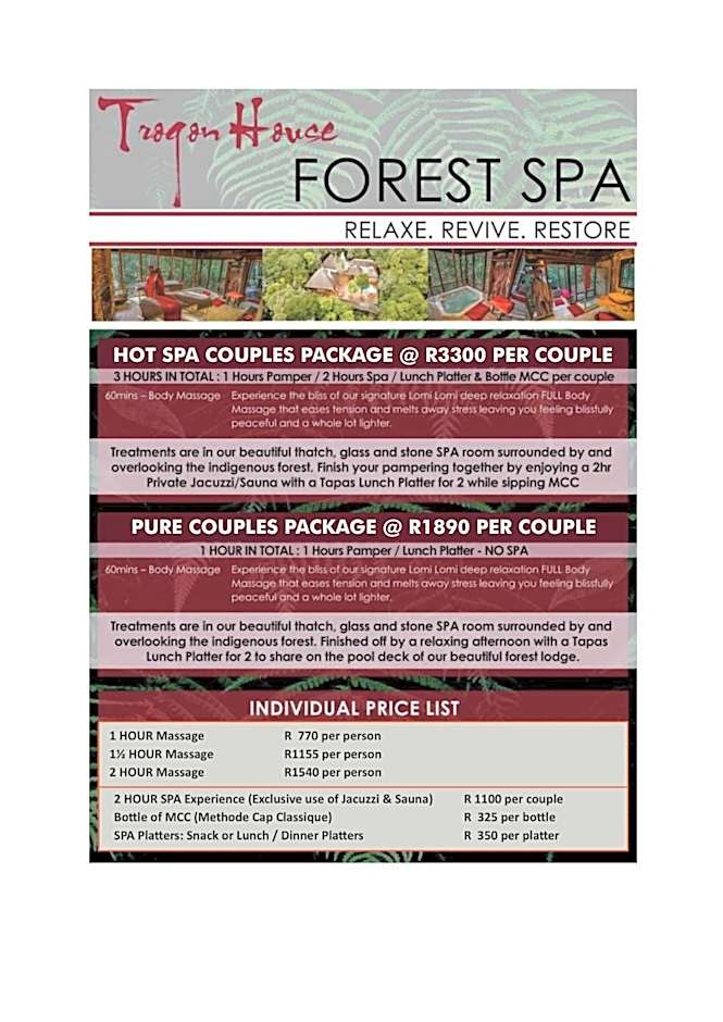 Trogon House and Forest Spa