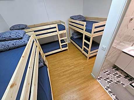 Bed in 6-Bed Female Dormitory Room